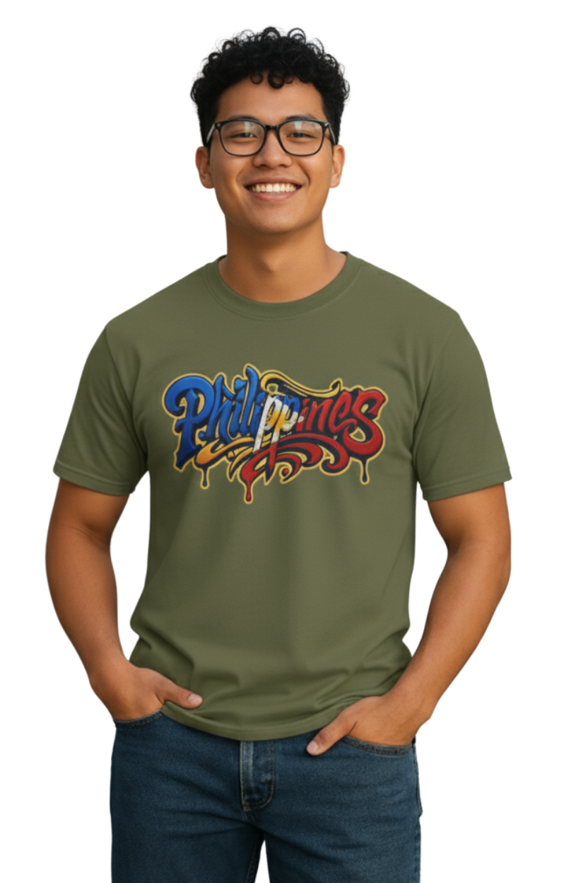 Philippines Graffiti T-Shirt – Filipino Streetwear Style