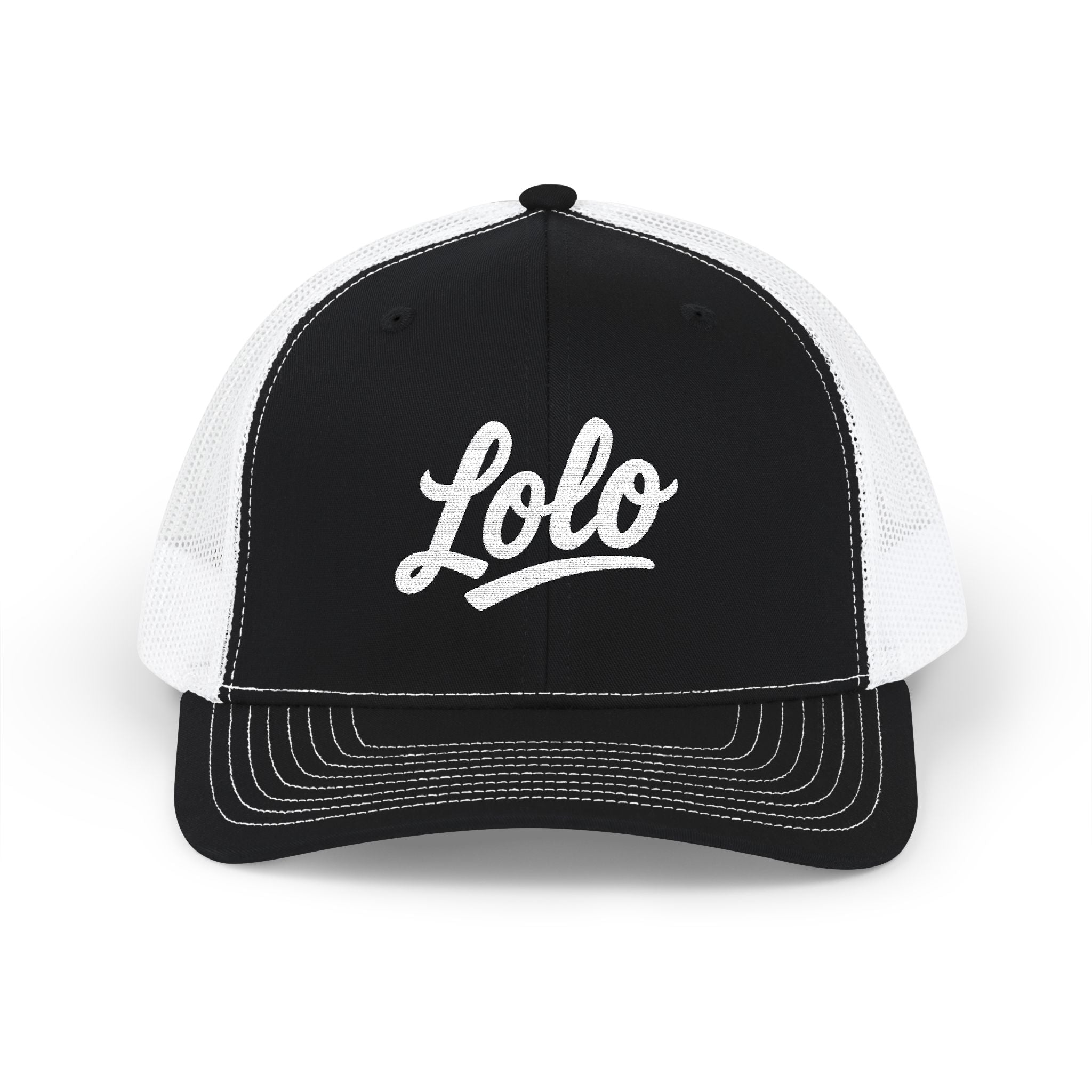 Embroidered Snapback Cap - Lolo Hat Design