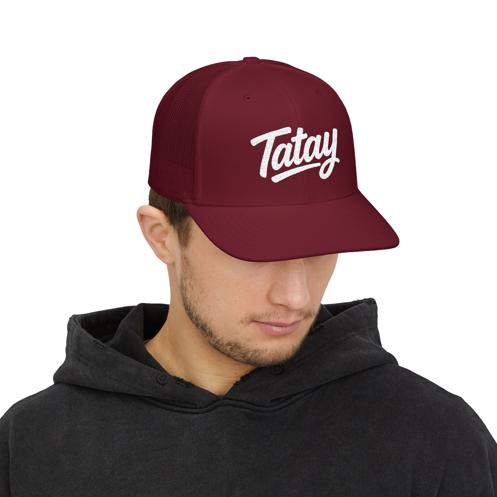 Embroidered Tatay Snapback Cap