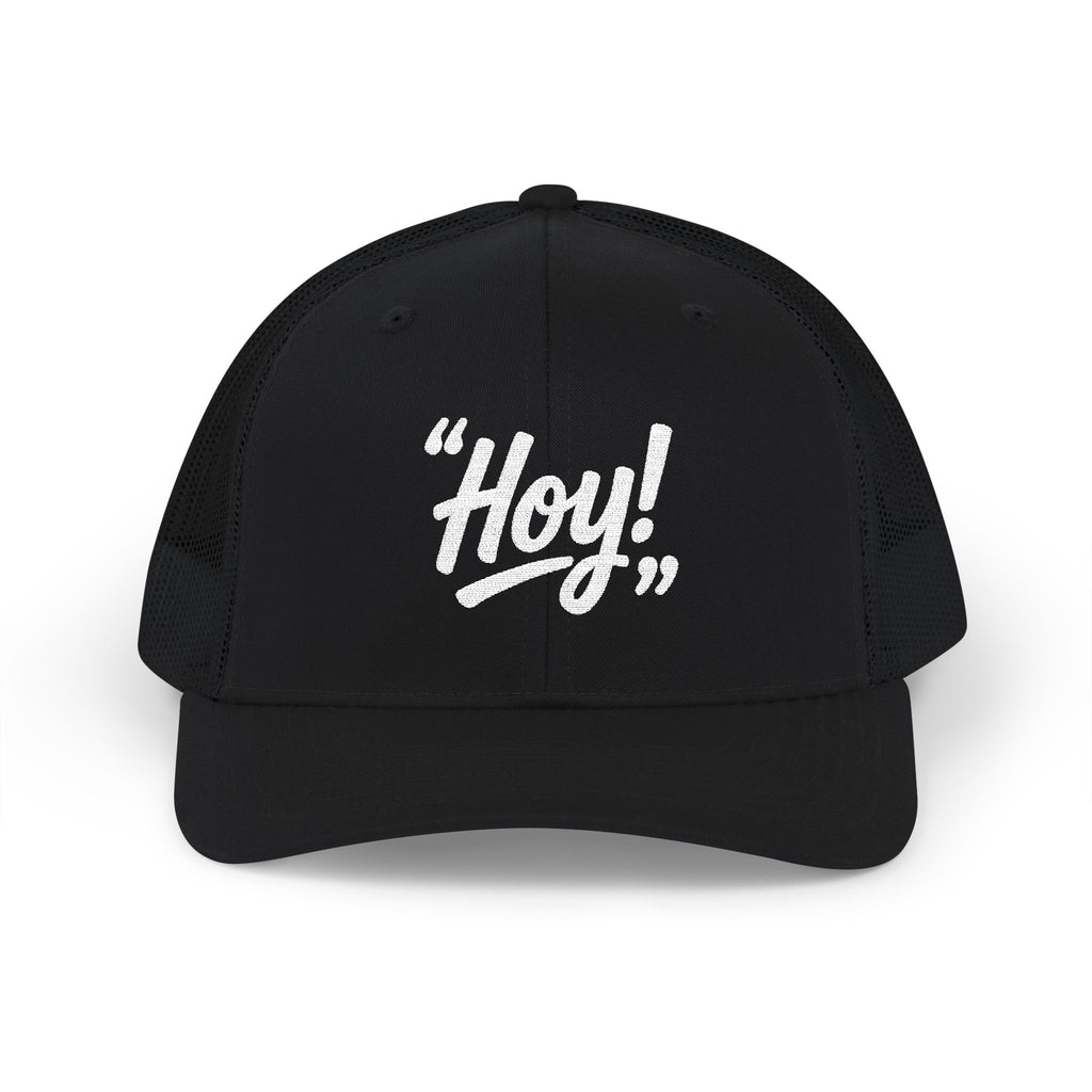Embroidered Snapback Trucker Cap - Hoy