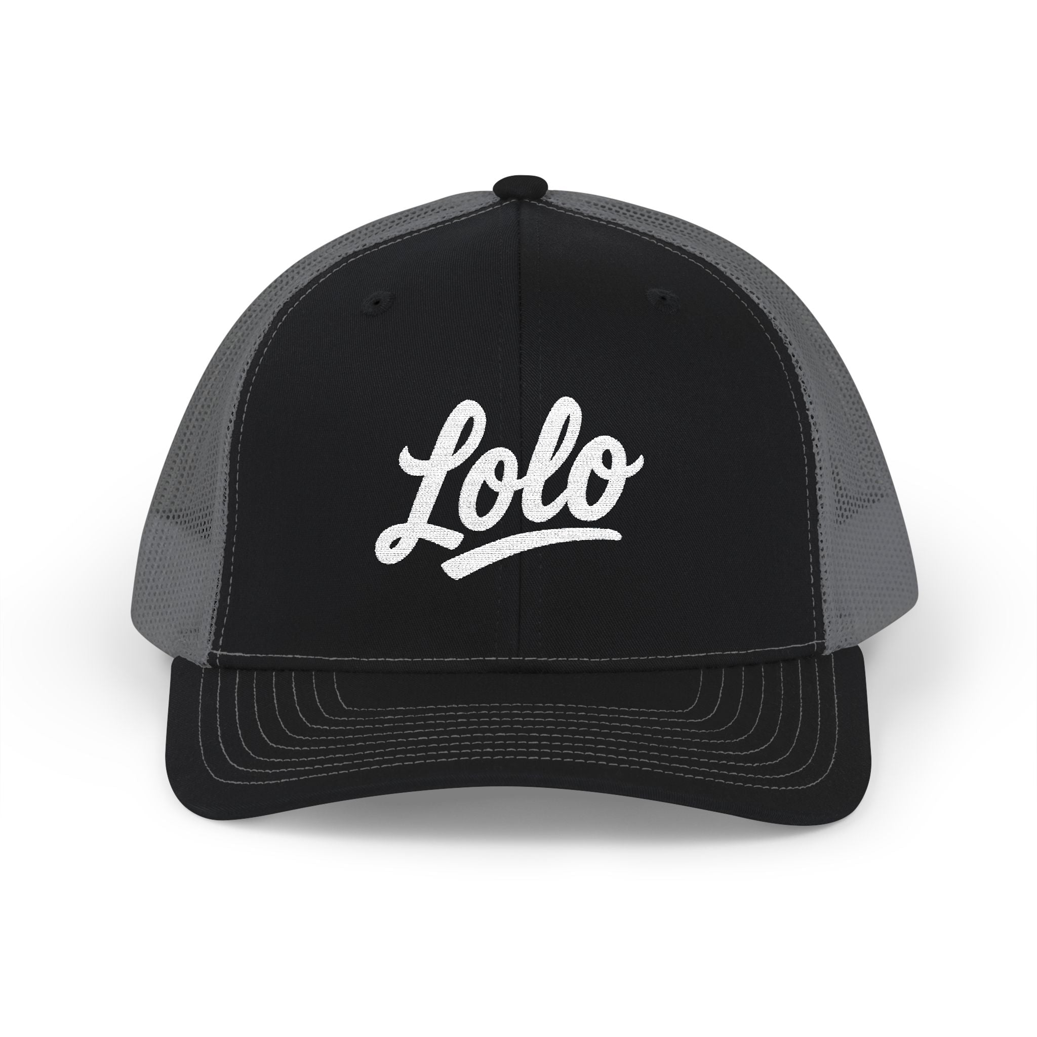 Embroidered Snapback Cap - Lolo Hat Design
