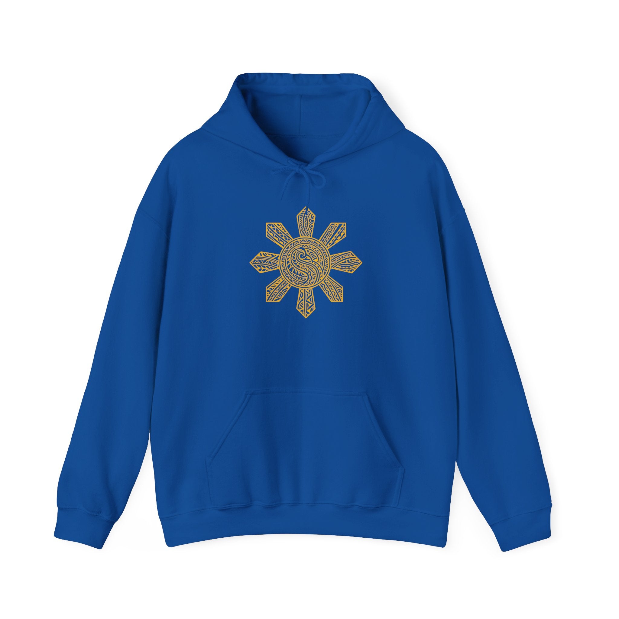 Bohemian Sun Graphic Hoodie - Unisex Heavy Blend Sweatshirt, Cozy Layer, Gift for Him/Her, Festival Fashion, Everyday Wear
