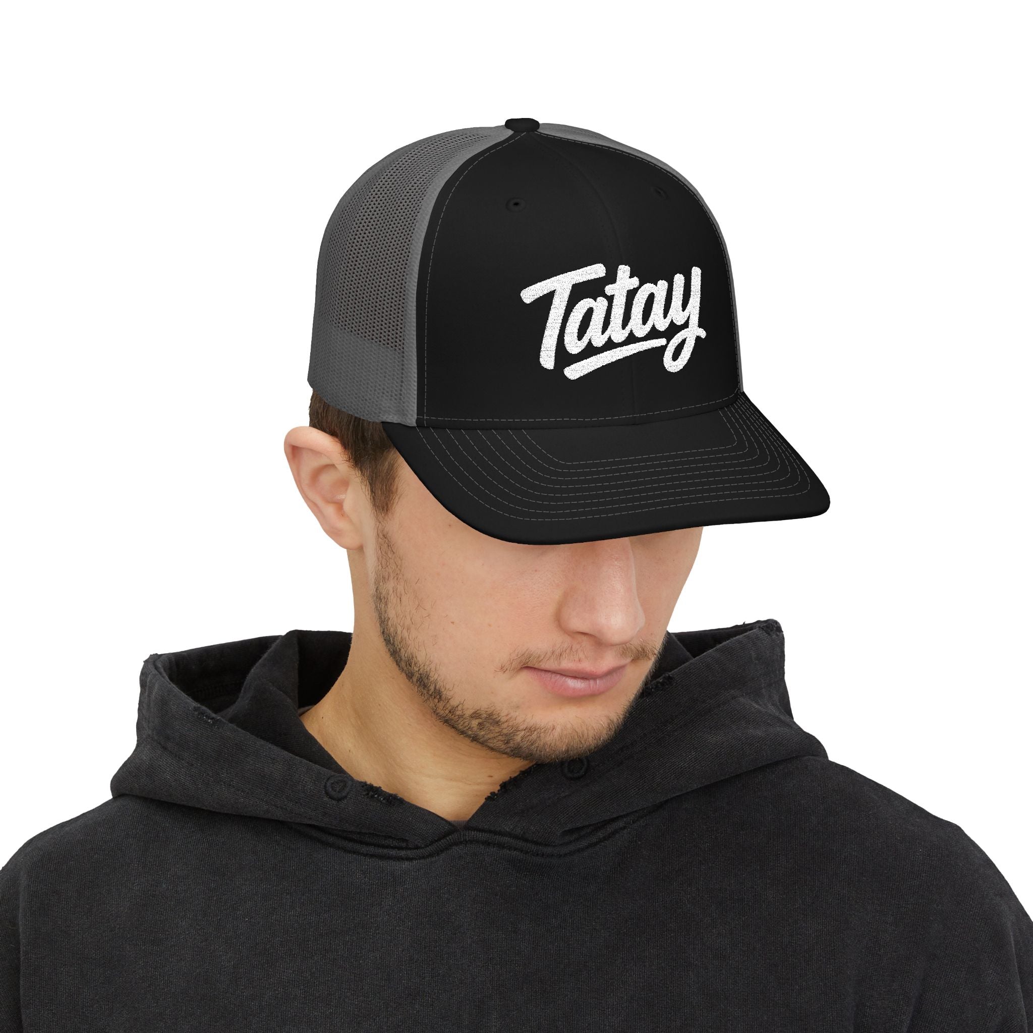 Embroidered Tatay Snapback Cap