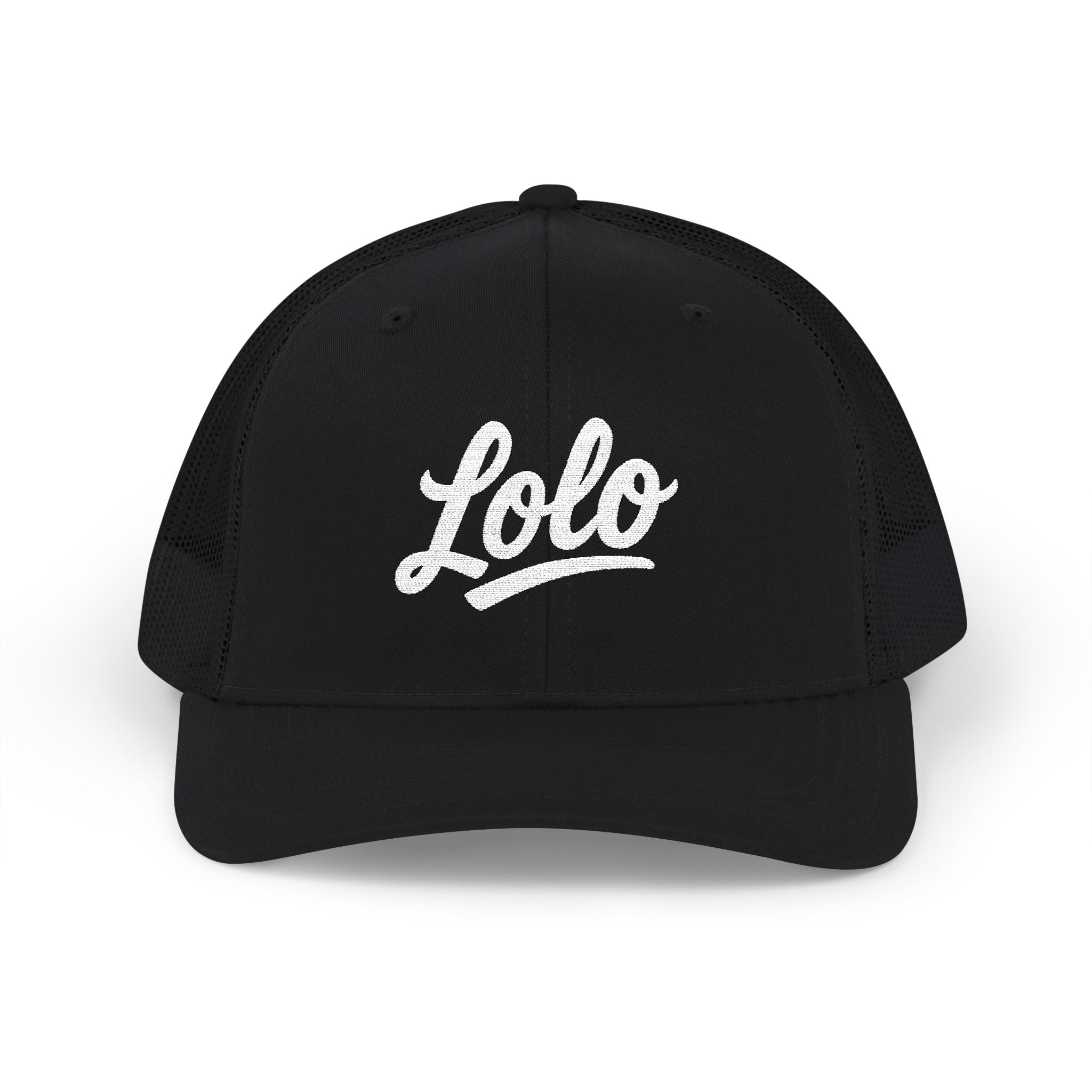 Embroidered Snapback Cap - Lolo Hat Design