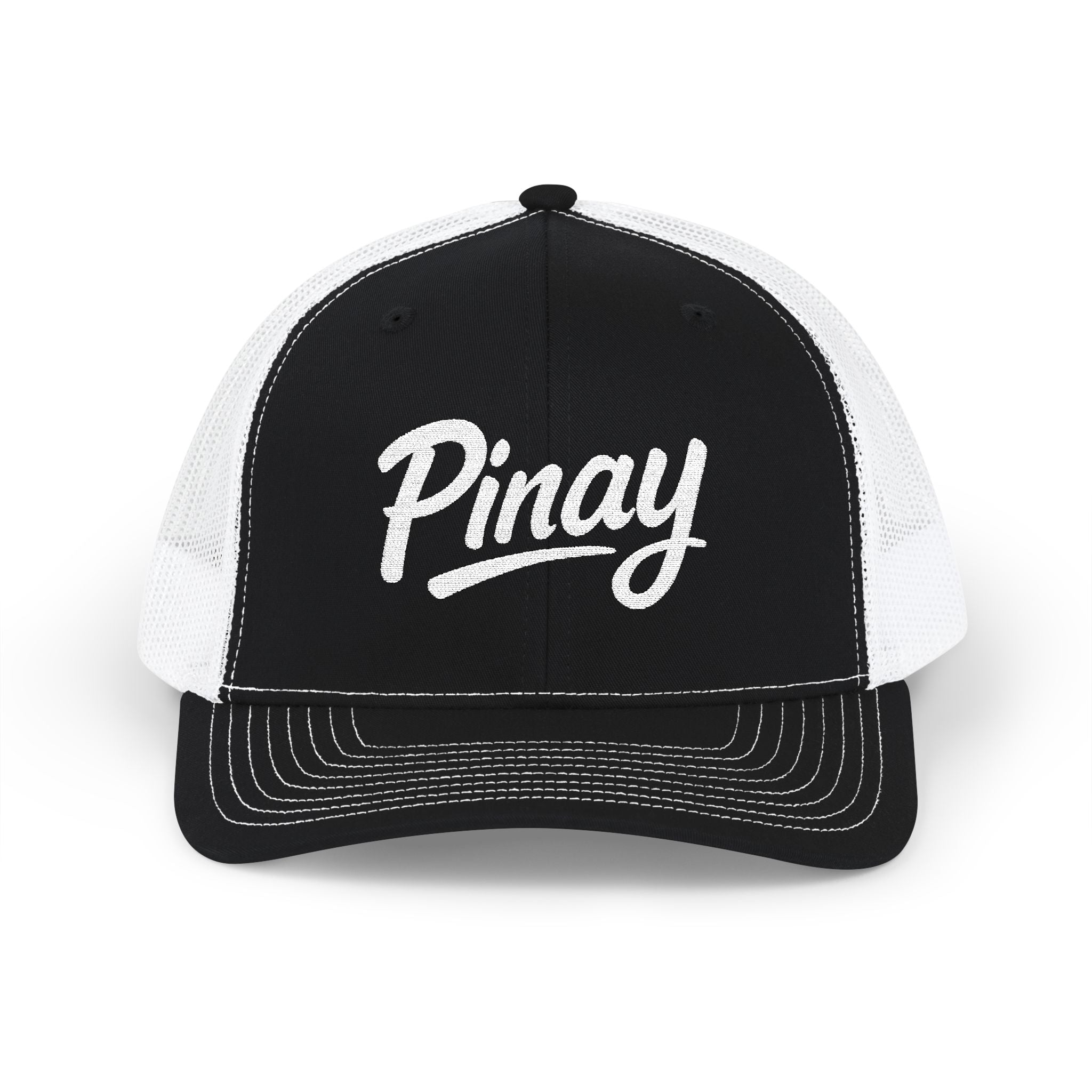 Embroidered Snapback Cap - Pinay Hat