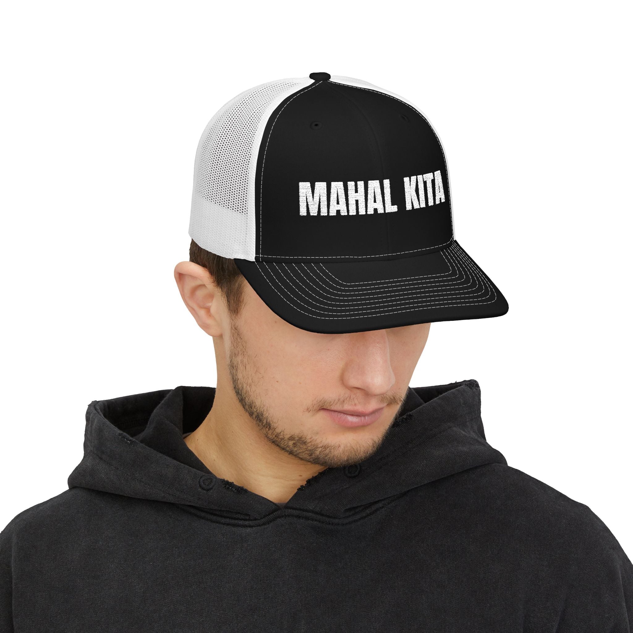Embroidered Trucker Cap - Mahal Kita Hat
