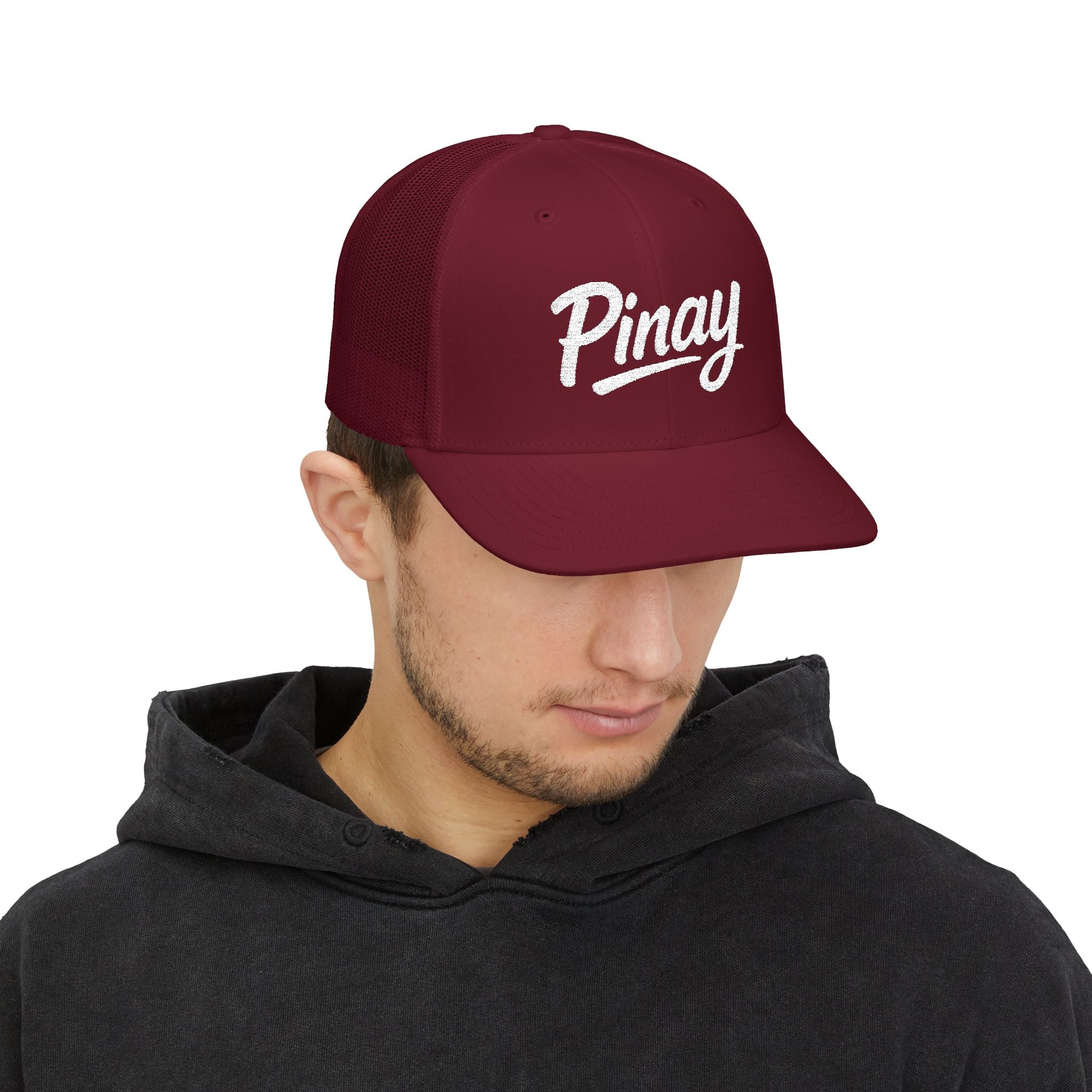 Embroidered Snapback Cap - Pinay Hat