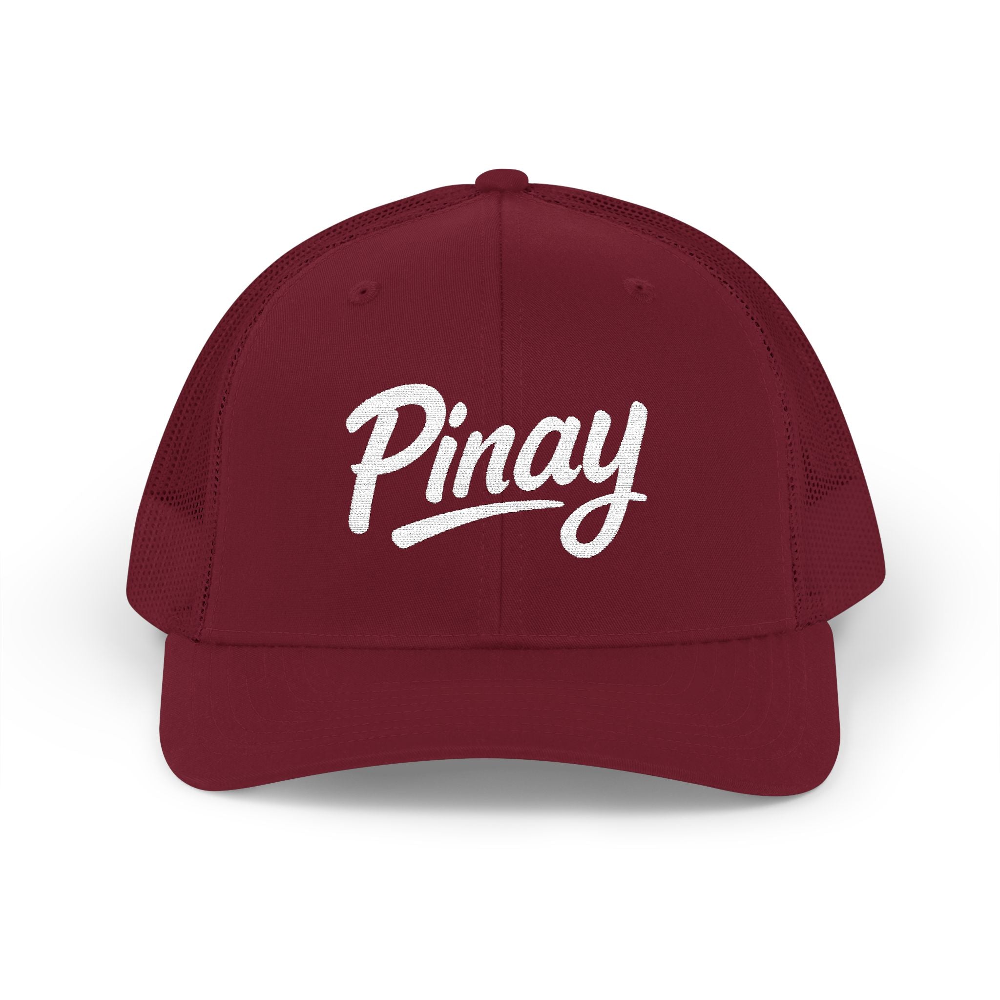 Embroidered Snapback Cap - Pinay Hat