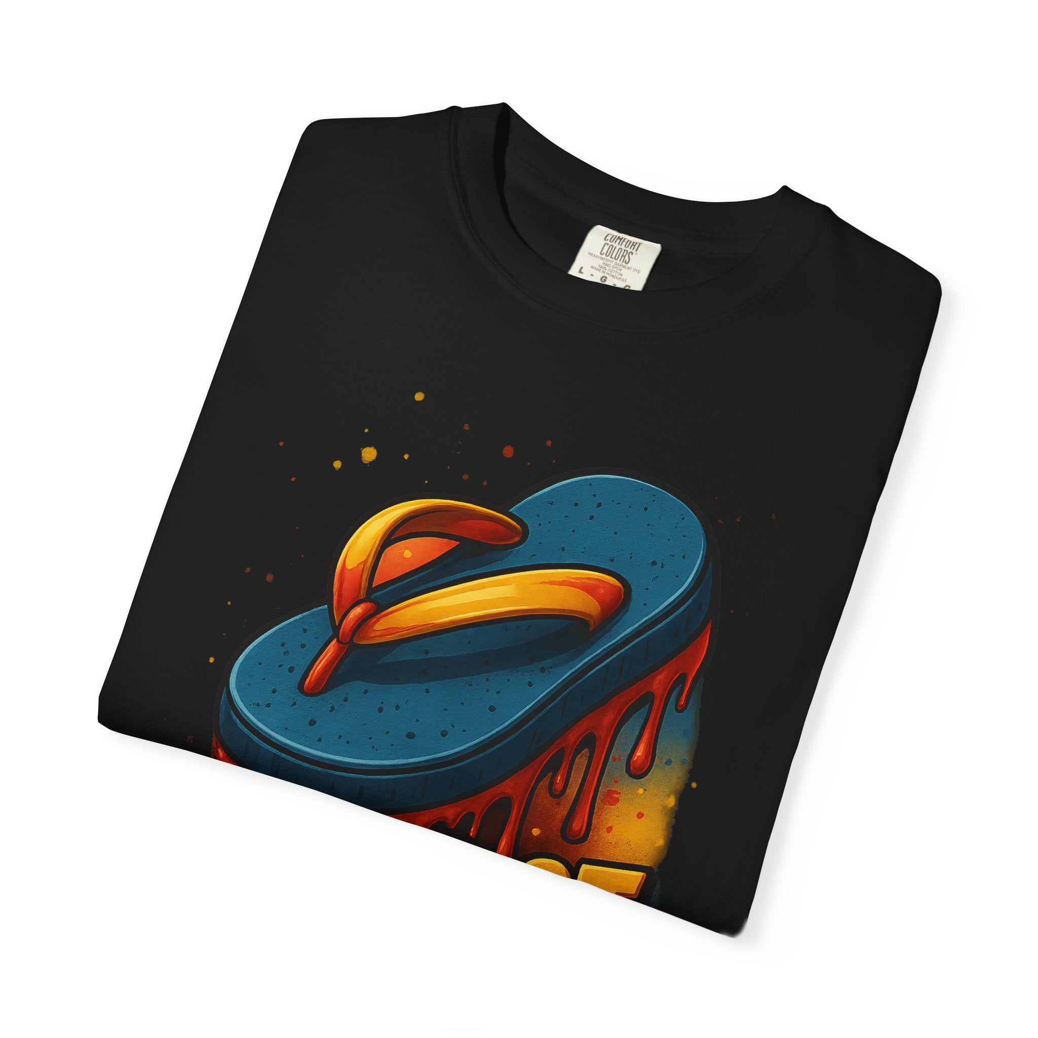 Filipino Slipper Funny T-shirt 'Respect the Tsinelas' design