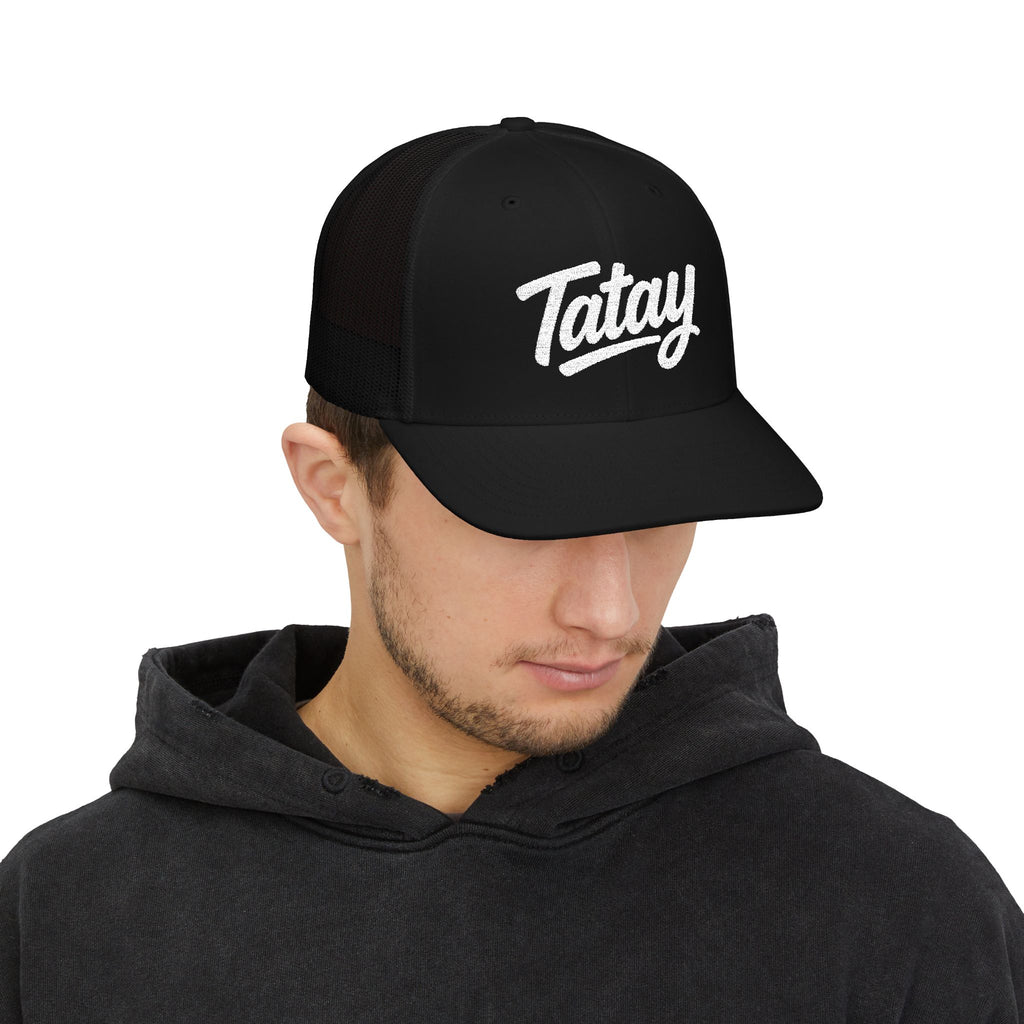 Embroidered Tatay Snapback Cap