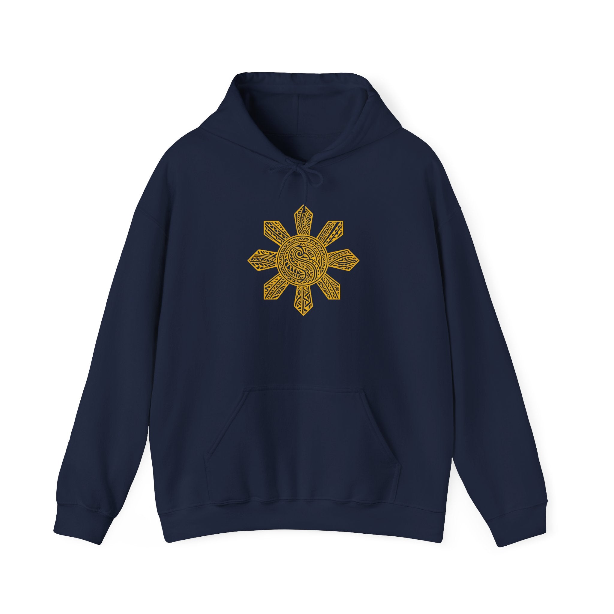 Bohemian Sun Graphic Hoodie - Unisex Heavy Blend Sweatshirt, Cozy Layer, Gift for Him/Her, Festival Fashion, Everyday Wear