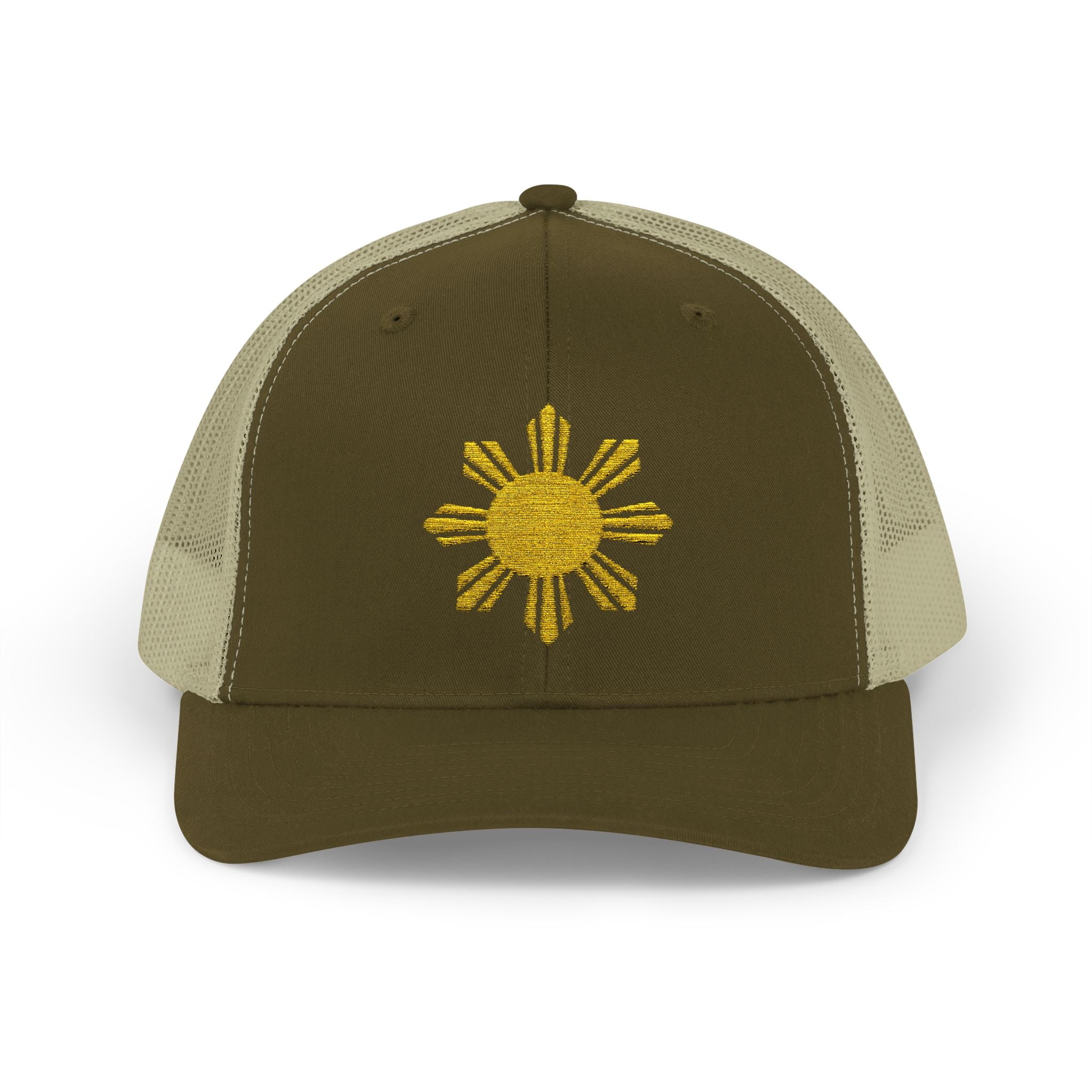 Trucker Cap with Filipino Sun Design