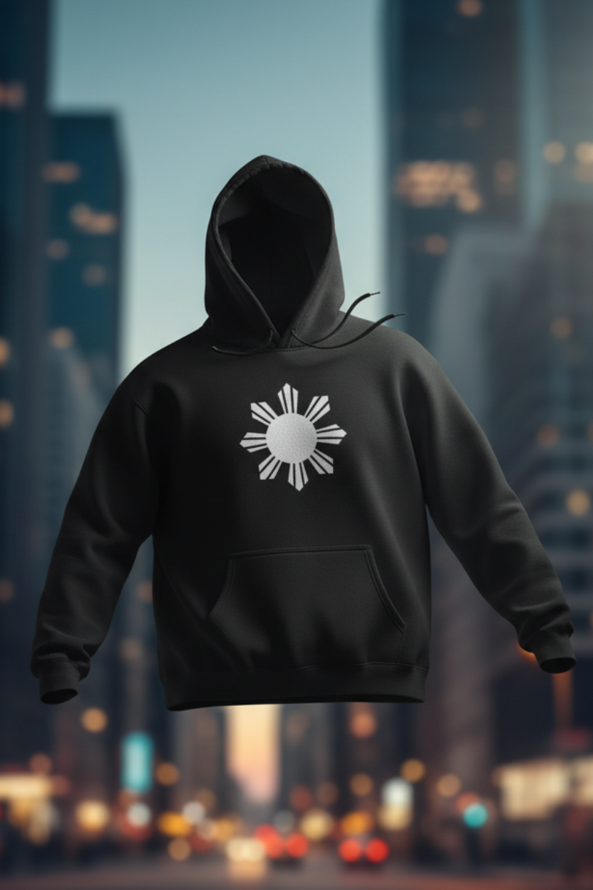Filipino Sun Hoodie – Pinoy Pride Streetwear