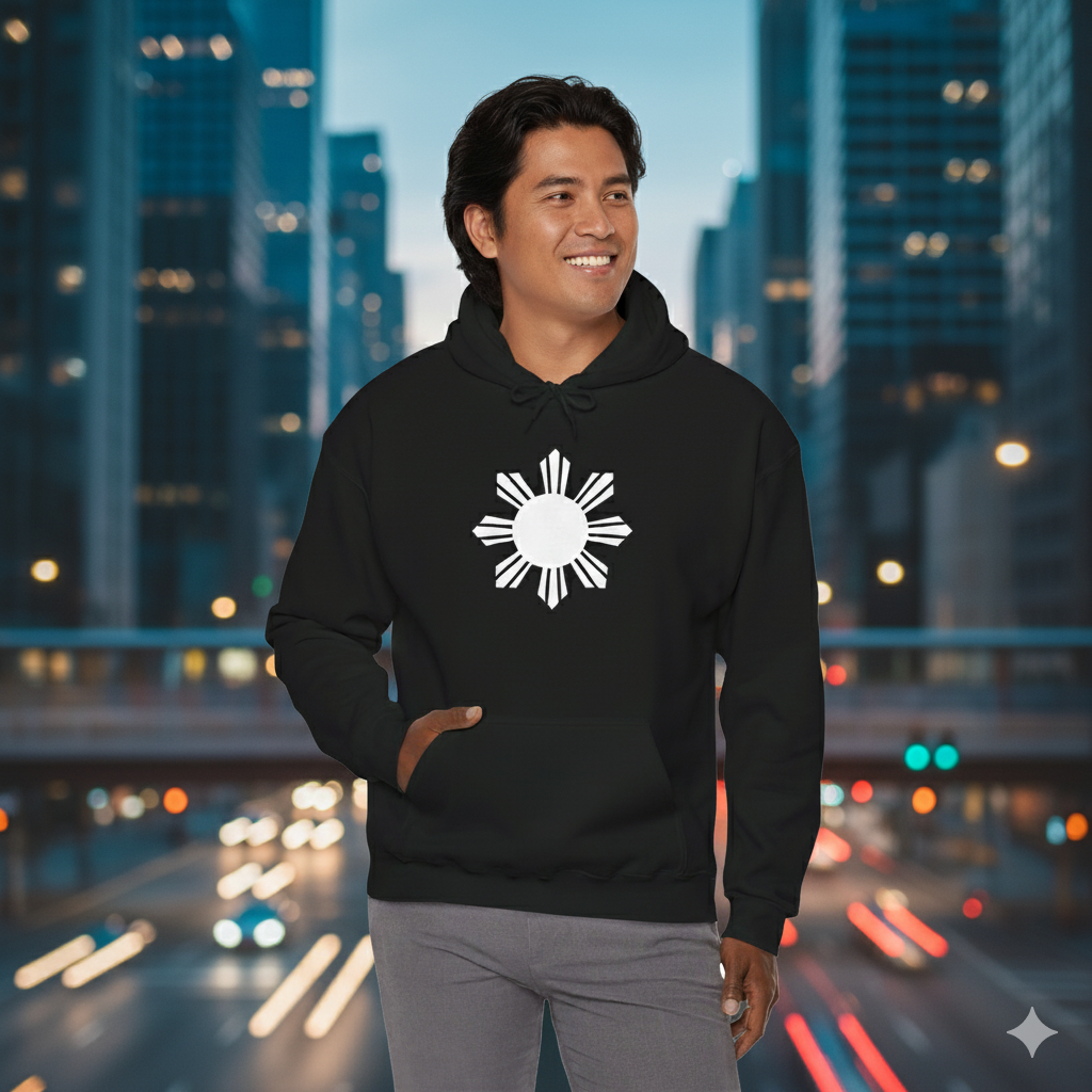 Filipino Sun Hoodie – Pinoy Pride Streetwear